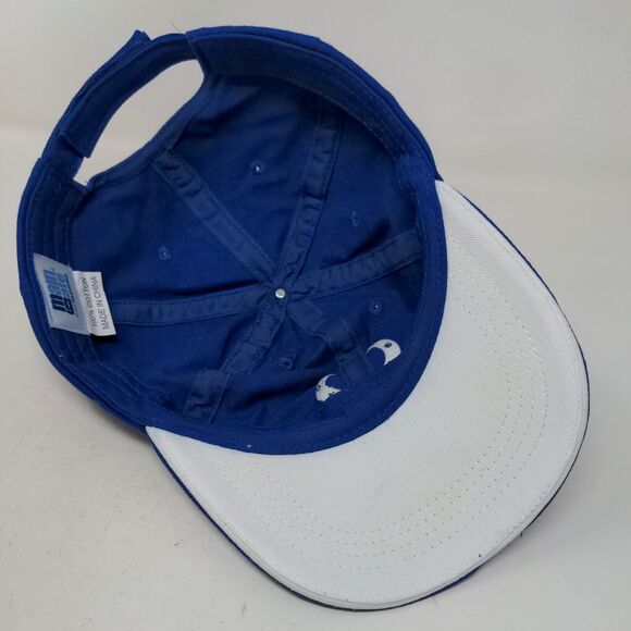 Main Gate Men's Strapback Hat Blue Embroidered Indianapolis Colts Logo - Picture 6 of 8
